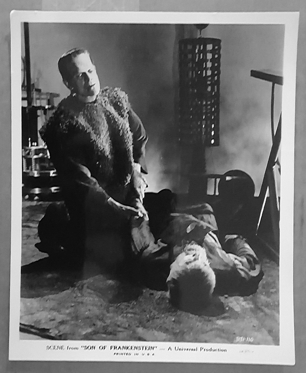 SON OF FRANKENSTEIN (1939) 8x10 Original File Photo 03