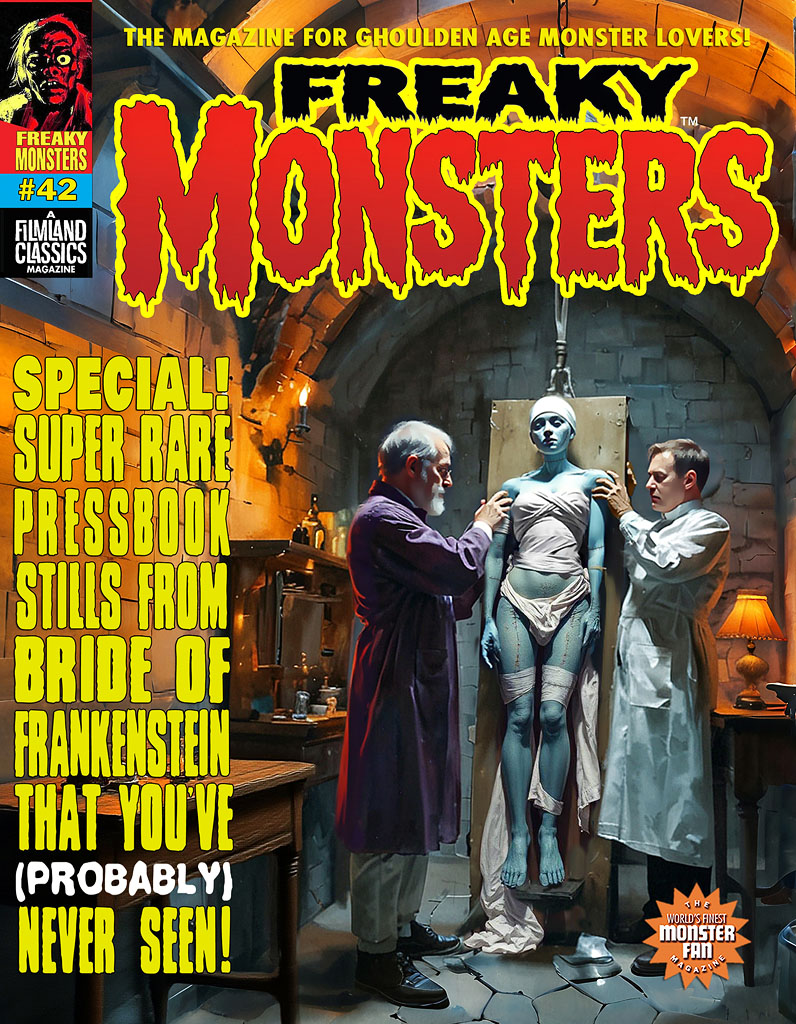 Freaky Monsters #42 -- Pre-Order w/ Bonus