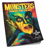 Monsters: Famous and Freaky:  The Classic Horror Art of Arlis  (Paperback Edition & Free Shipping!)